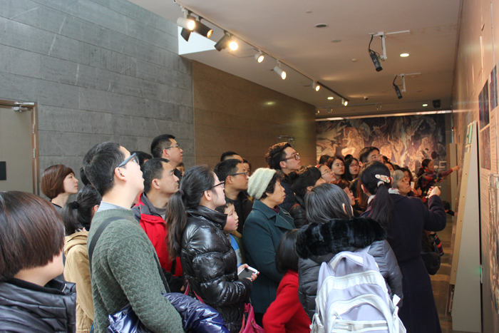 院团委组织团员青年参观“煌煌大观—敦煌艺术展”