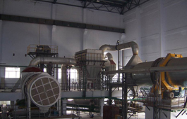 新矿集团年产50万吨建筑石膏生产线--间接式蒸汽回转窑及冷却装置